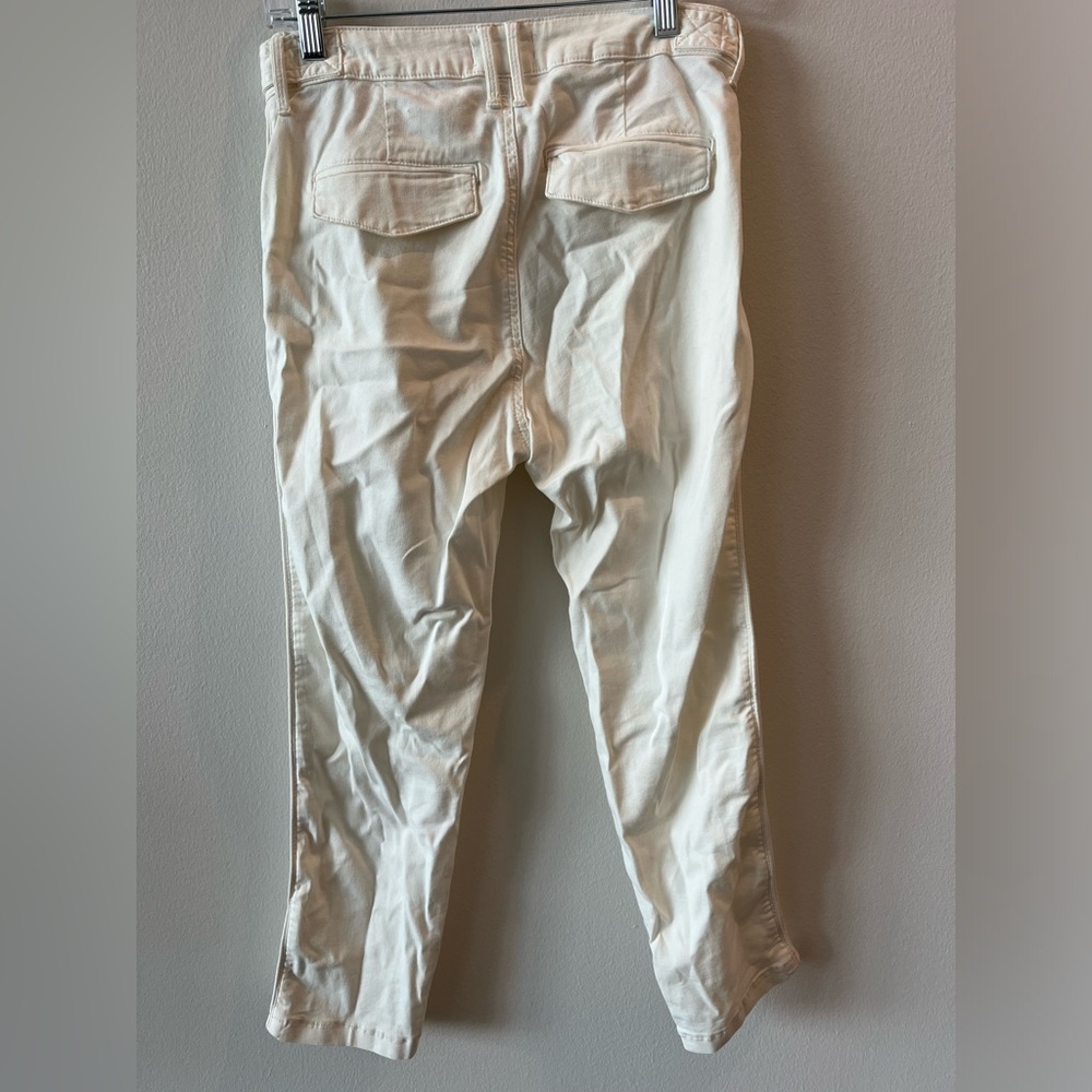 🆕 NWT-Pistola High Waisted Utility Pants - Off white cream color Size 27 Sku#58 - Picture 2 of 5